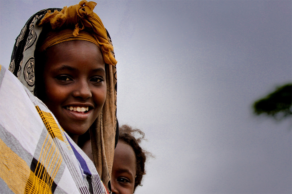Smiling girls from Yabello, Borena, Oromia, Ethiopia ILRI/Camille Hanotte