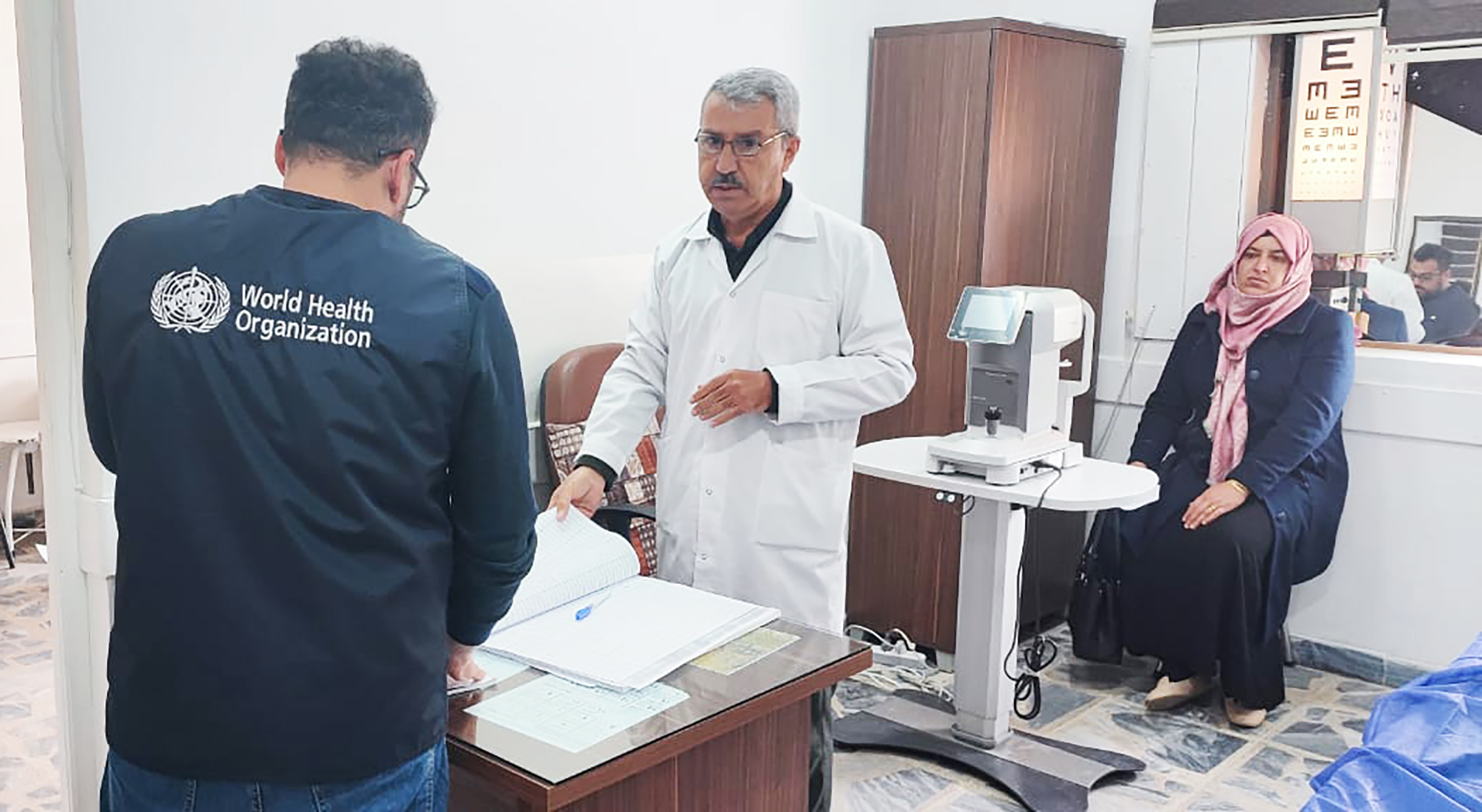 WHO mission to Sulaymaniyah, Iraq, to validate trachoma elimination as a public health problem, 2023