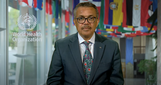 Video thumbnail of Dr Tedros, WHO Director-General.