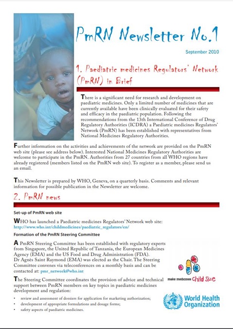 PmRN newsletter 1
